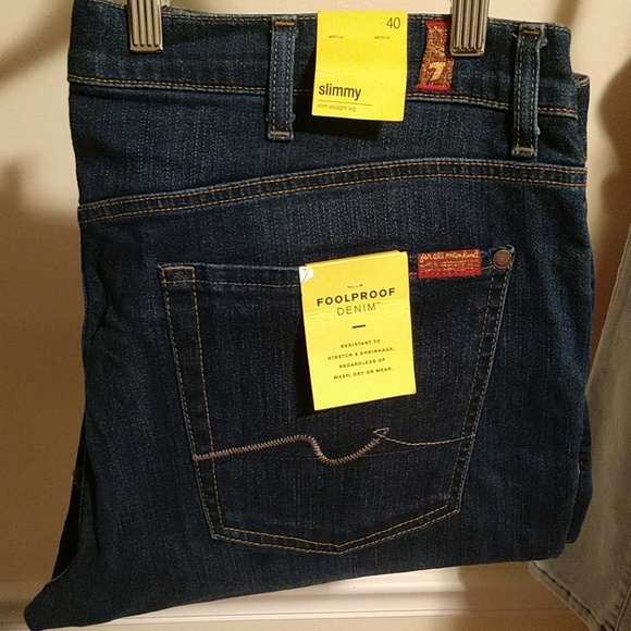 7 For All Mankind Other - 🛑 Sold 7 For All Mankind Slim NWT, Size 40 x32